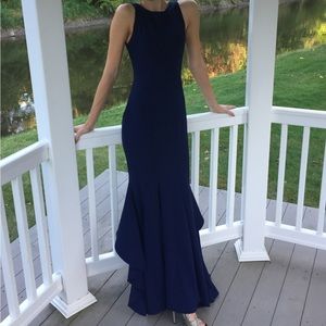 Blue Zac Posen Gown